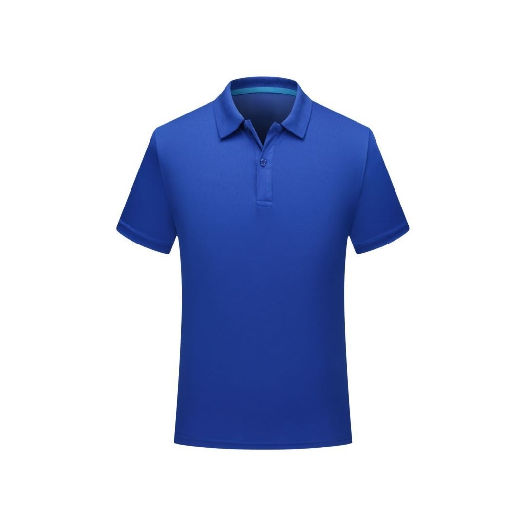 170g Polyester Quick-Dry Golf Team Uniform Lifeguard Shirt Custom Logo Printing Collared Sports Polo Shirt