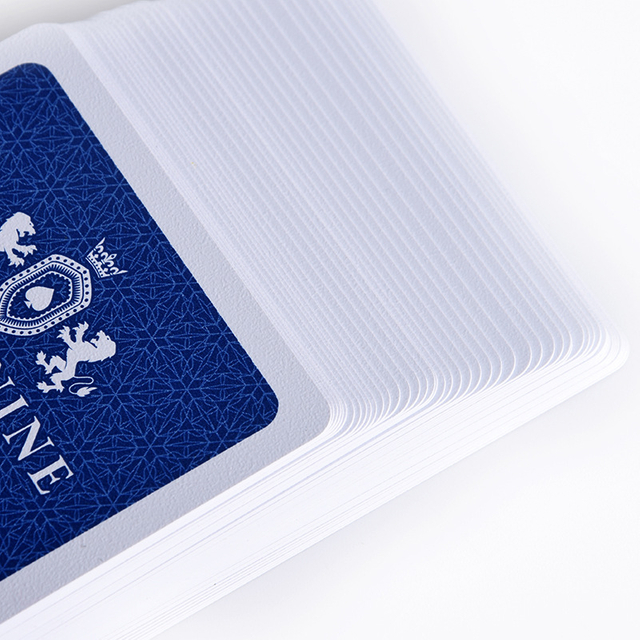 Whowale custom Logo printed PVC poker cards for party