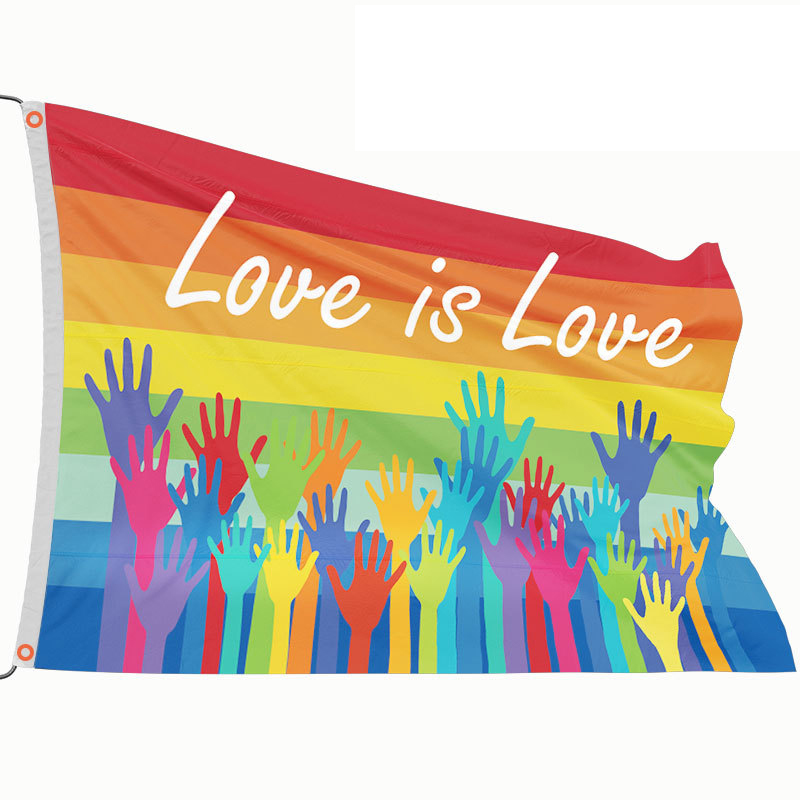 LGBT Custom Publicity Promotional Banner Items Flying Flags