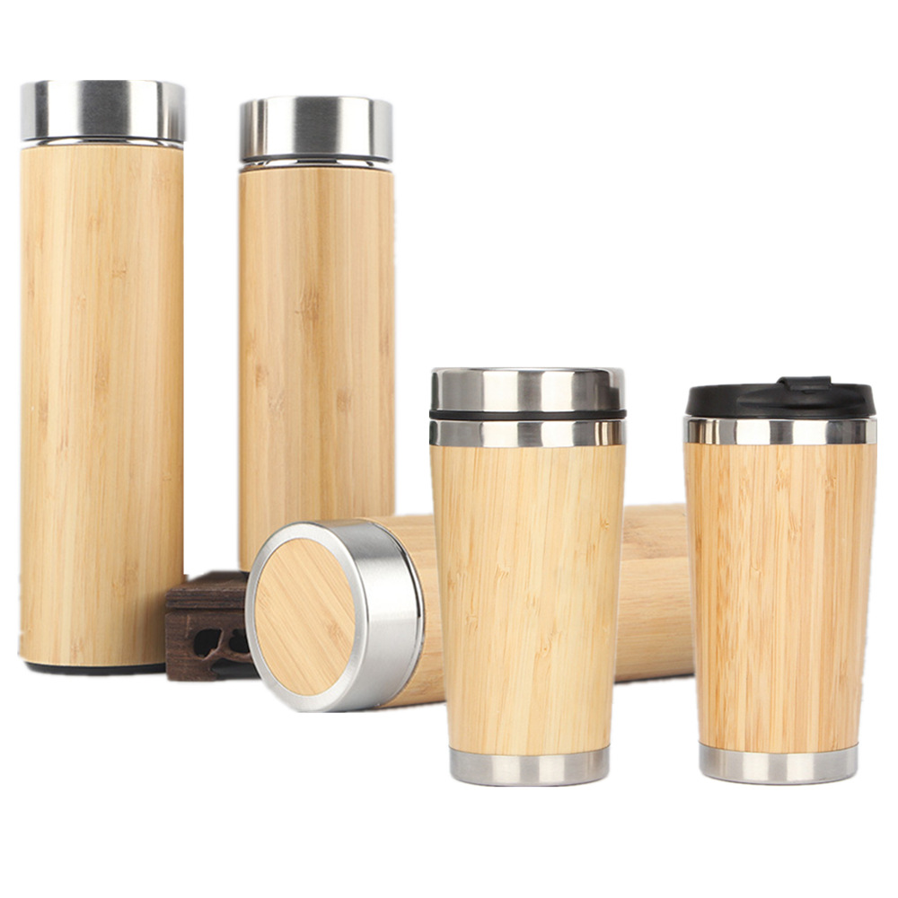 Bamboo Tumbler Coffee Travel Tumbler Coffee Mug Wholesale Wooden Mug Bamboo Travel Coffee Mug