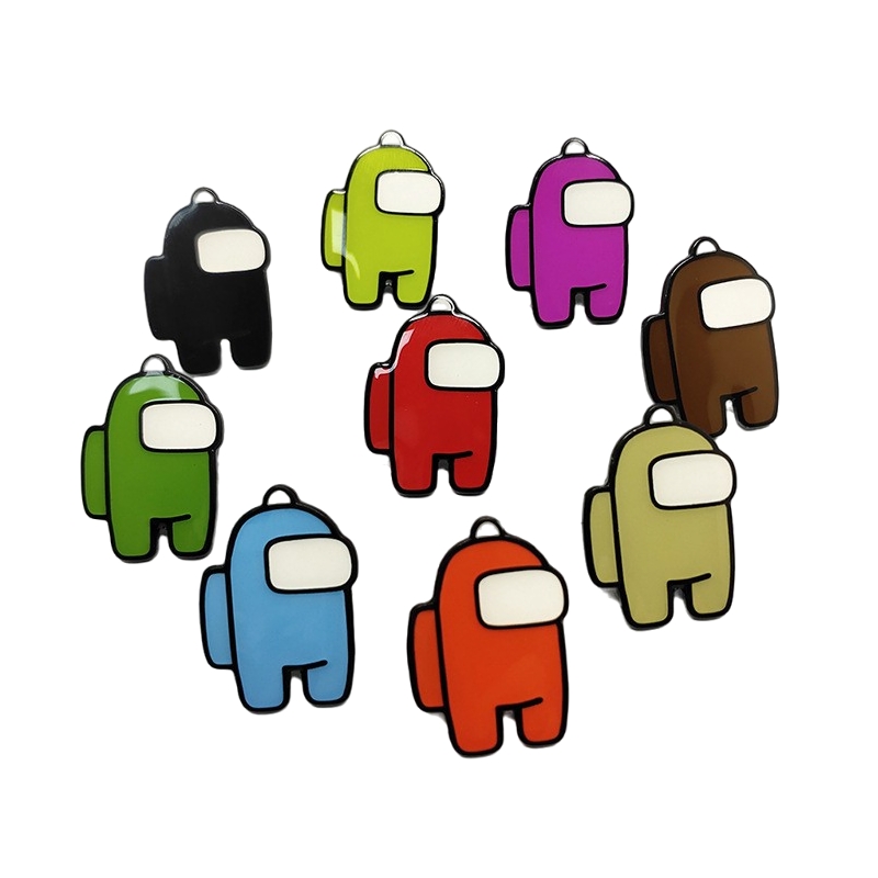 Cartoon Game Fans Promotional Souvenir Enamel Pin Keychain Customizable Brooch