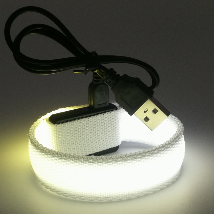 Fashion Party Custom LOGO Promotional Light up Wristbands LED Light Flashing Bracelet