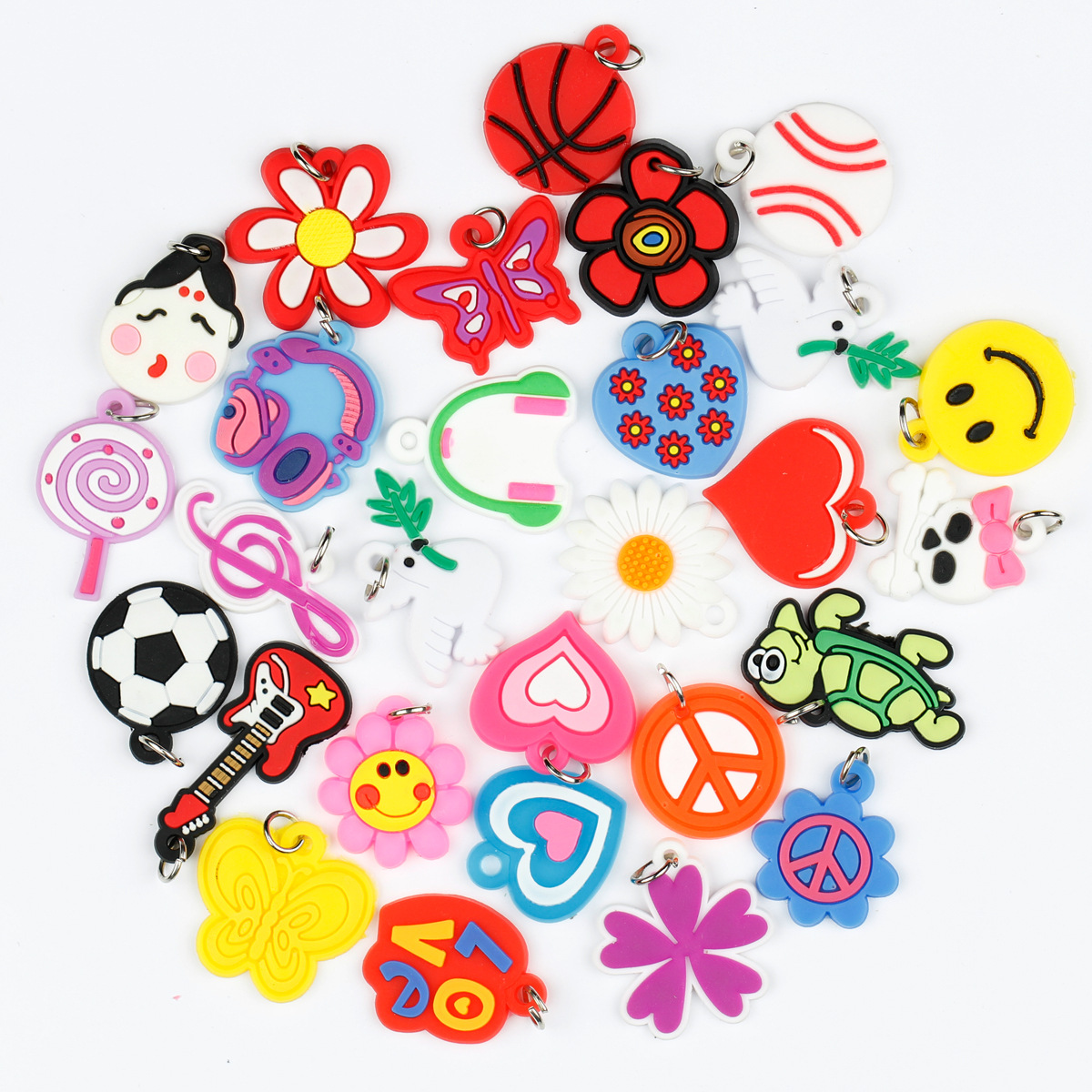 Luxury Business Promotional Trendy Custom Soft PVC Rubber Keychain for Gifts