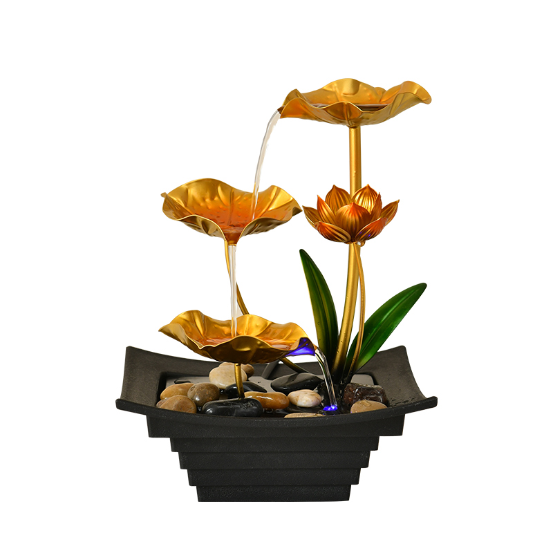Mini Tabletop USB Powered Relaxation Decorative Indoor Water Pump Fountain for Office Home&bedroom