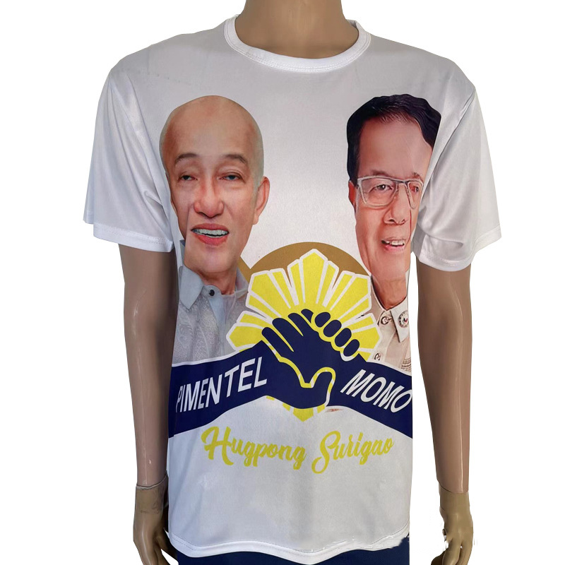 Polyester Political Campaign Custom Promotional Items Cheap T-shirts Election With Printing
