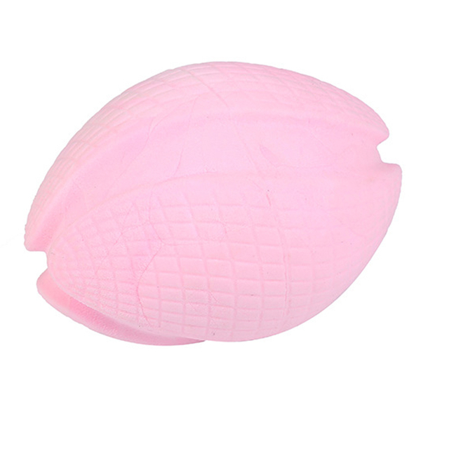Hot New Design TPR Solid Football Shape Bite Resistant Foam Ellipsoid Pet Toy Rugby Ball Shape Dog Toy