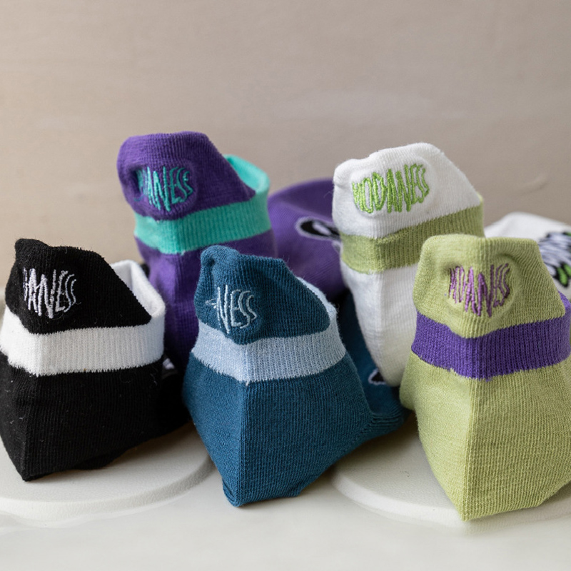 Eco-Friendly Breathable 100% Cotton Anti Slip Trampoline Bounce Sock for Sports