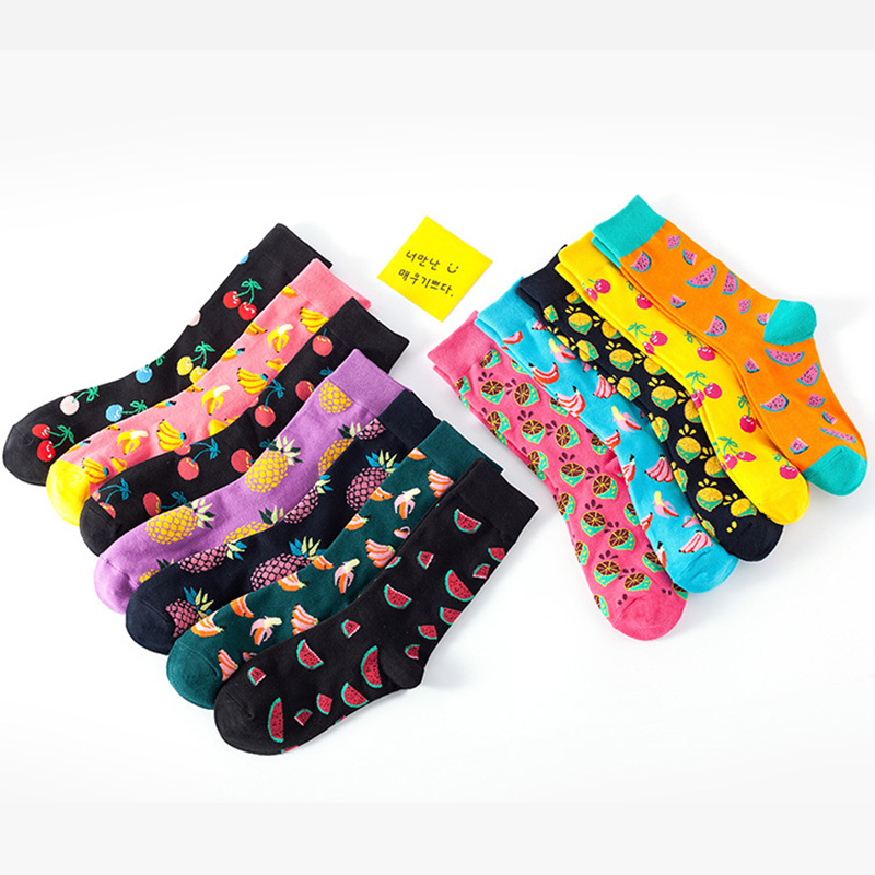High Quality Fashion Fancy Cartoon Colorful Promotional Gifts Custom Cotton Funny Socks Unisex
