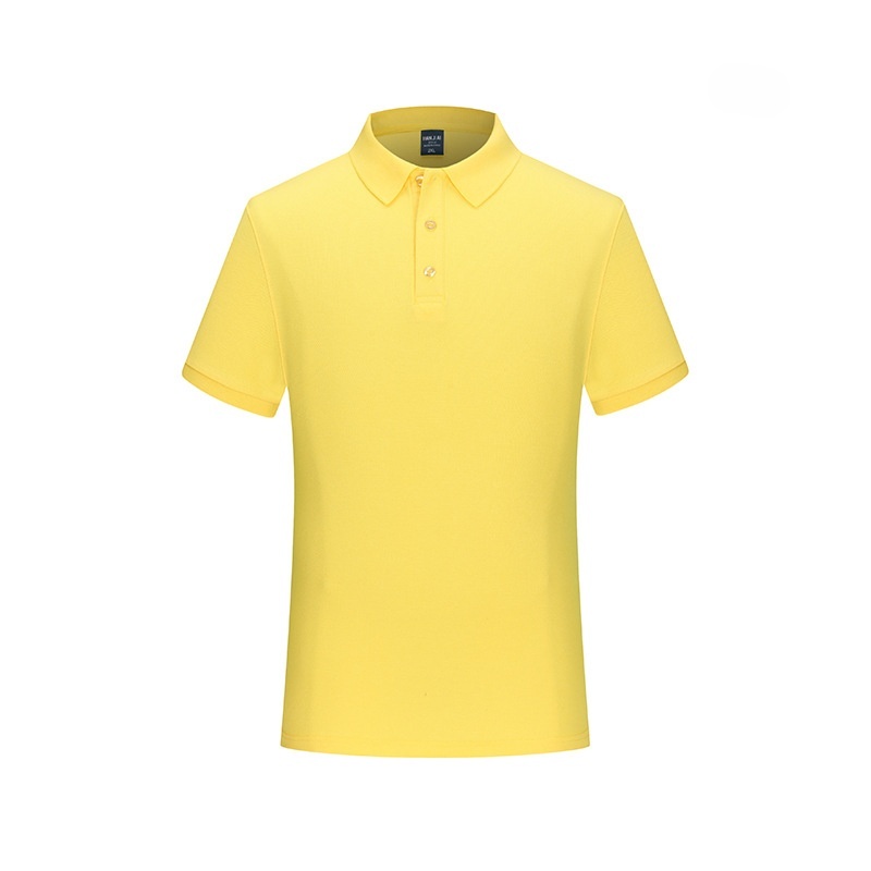 210g 32s Blank Company Uniform Workwear Logo Custom Turned Sleeve Polo Shirt