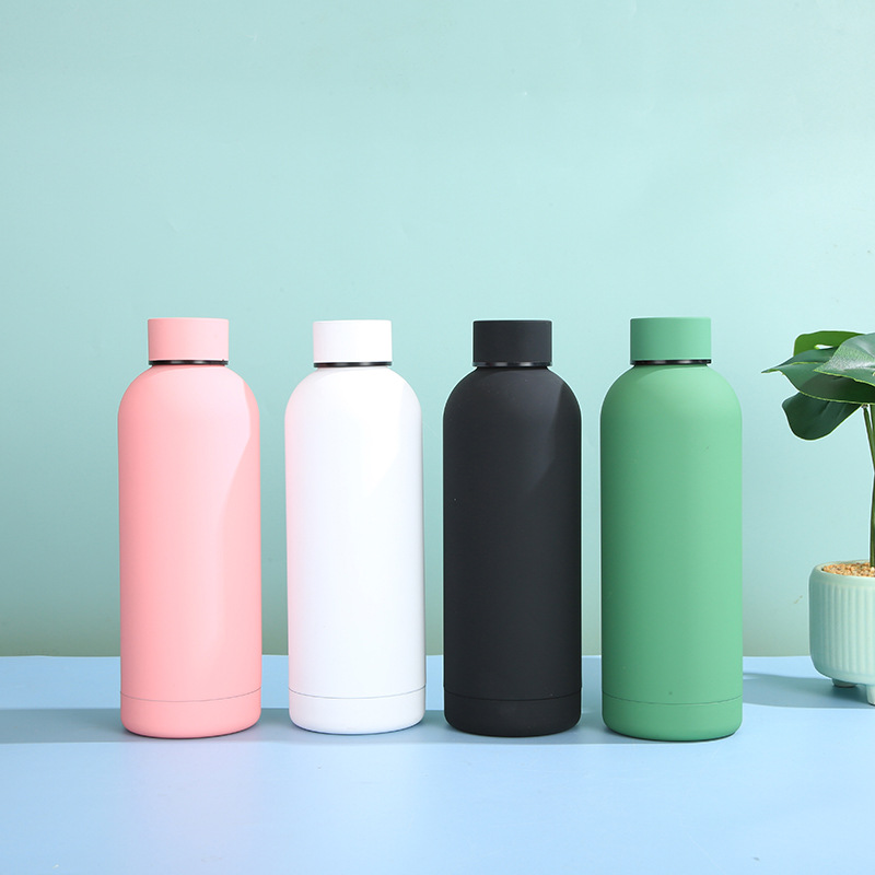 Promotion Stainless Steel Narrow Mouth Outdoor Portable Hiking Flask Large Capacity Sports Water Bottle Insulated Cup
