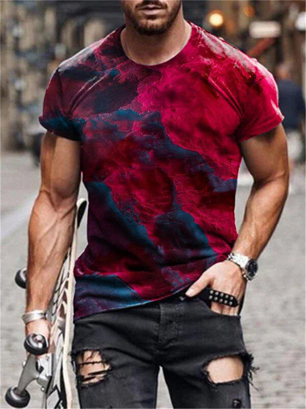 Boys And Girls Fitness Wearing Top Selling Wholesale Custom Quick Dry Comfortable Printed Short Sleeve Polyester T Shirt