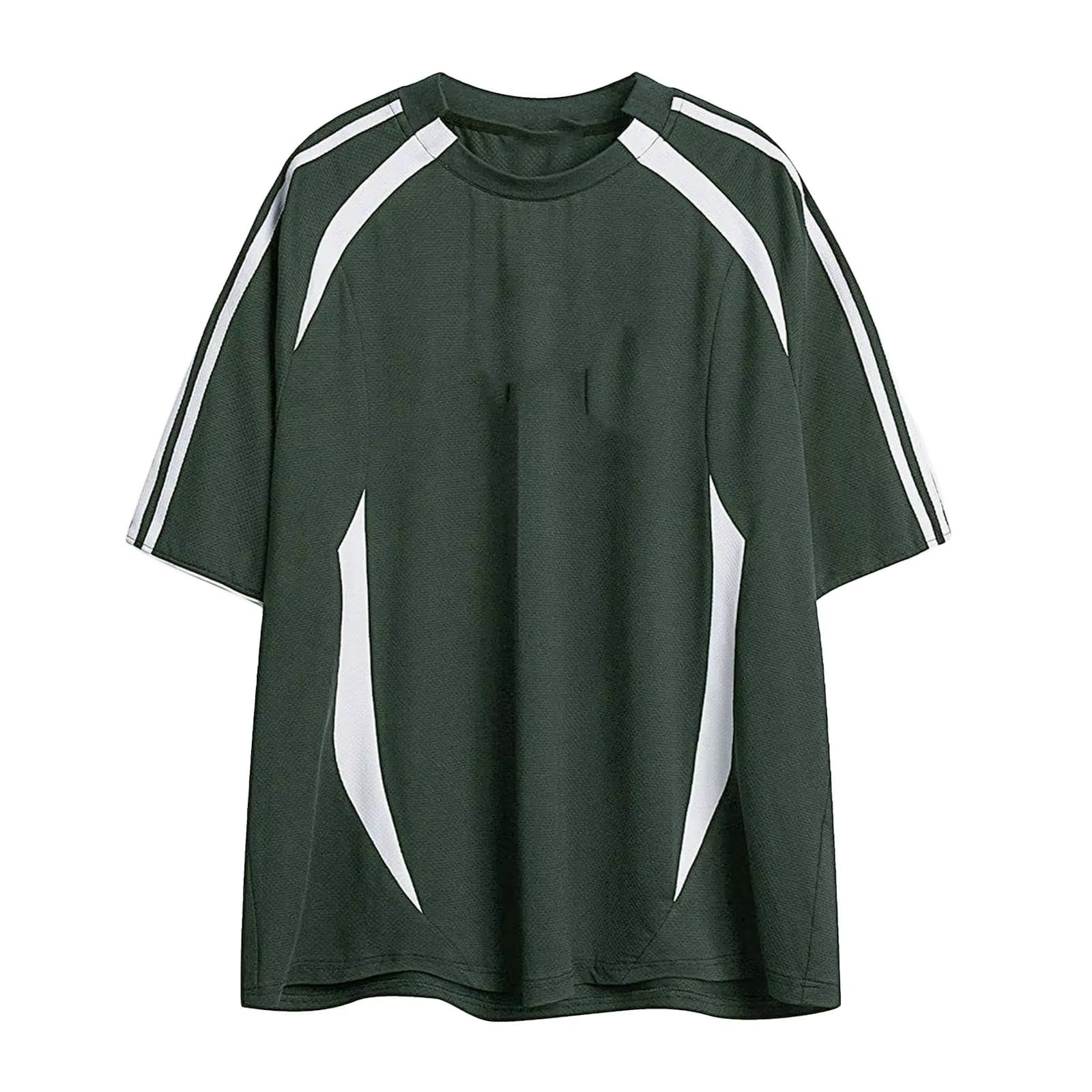 High Quality Men's Casual Short Sleeve Oversized Tshirts 280 Gram Jersey Fabric O-Neck Solid Print Design Dyed Techniques