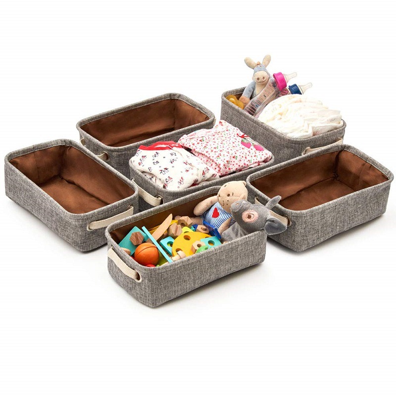 Custom Foldable Collapsible Fabric Eva Dirty Cloth Organization Storage Boxes Laundry Baskets