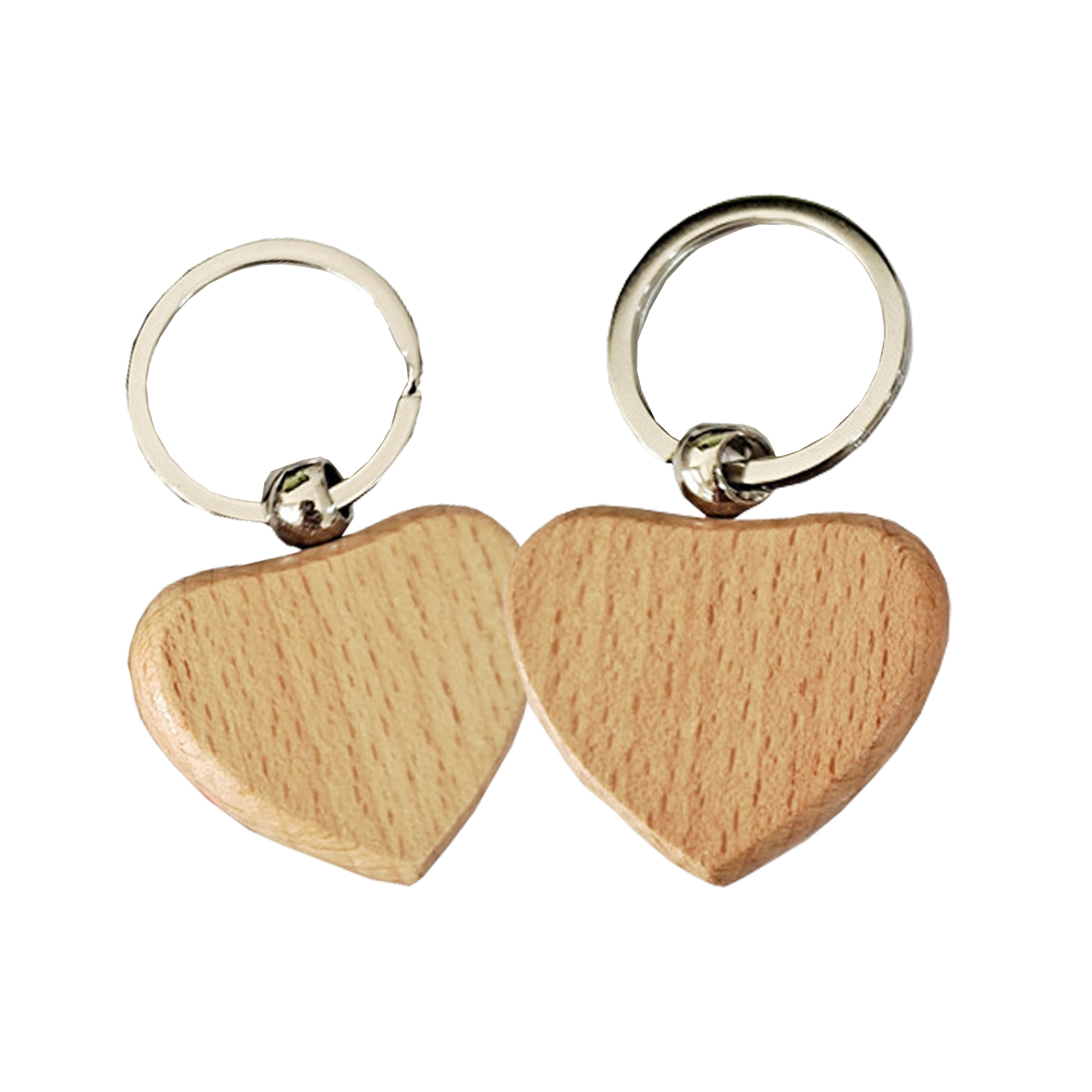 Personalization Engraving Key DIY Pattern Print Promotional Pendant Wooden Keychains