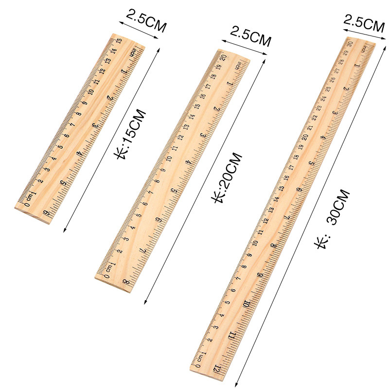 Eco Friendly Custom Wooden Rulers Cheap Fancy High Quality Tailor Curved Wood Sewing Ruler