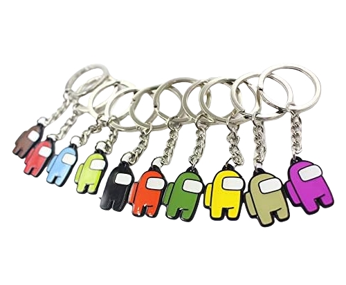 Cartoon Game Fans Promotional Souvenir Enamel Pin Keychain Customizable Brooch
