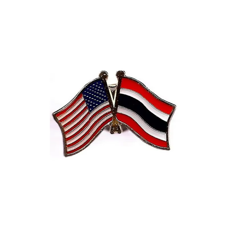 High Quality Promotional Gifts Lapel Pin Customizable National Flag Brooch Badge