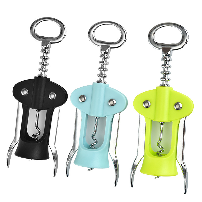 Removing Wooden Wine Stopper Promotional Custom Wine Opener Corkscrew