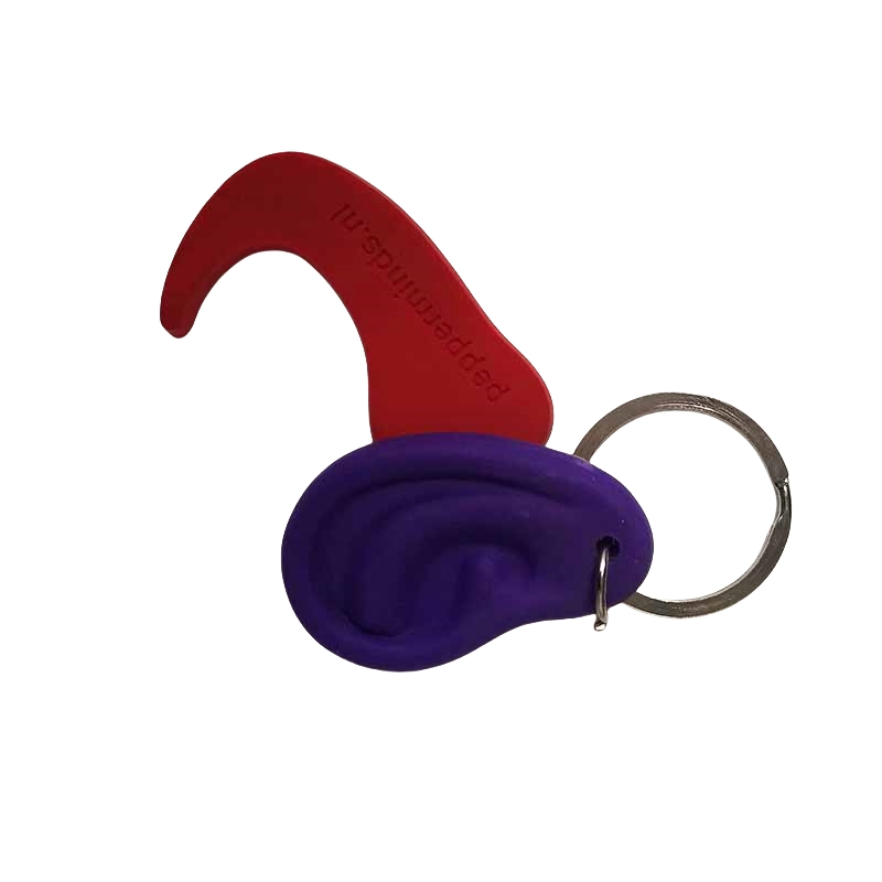 Funny Strange Cartoon Promotional Gift Custom Soft PVC Rubber Keychain