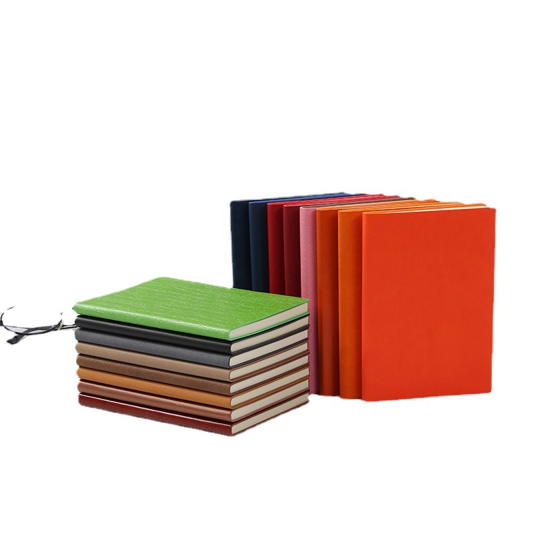 Custom LOGO Printing Promotional Office Multi Color Journal Leather Notebook