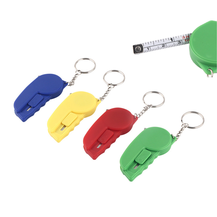 Good Quality Keychain Custom LOGO Printing Mini Soft Tape Measure