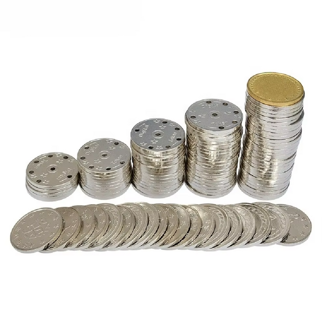 High Quality Wholesale Custom Pusher Coin Operated Games Metal Coin