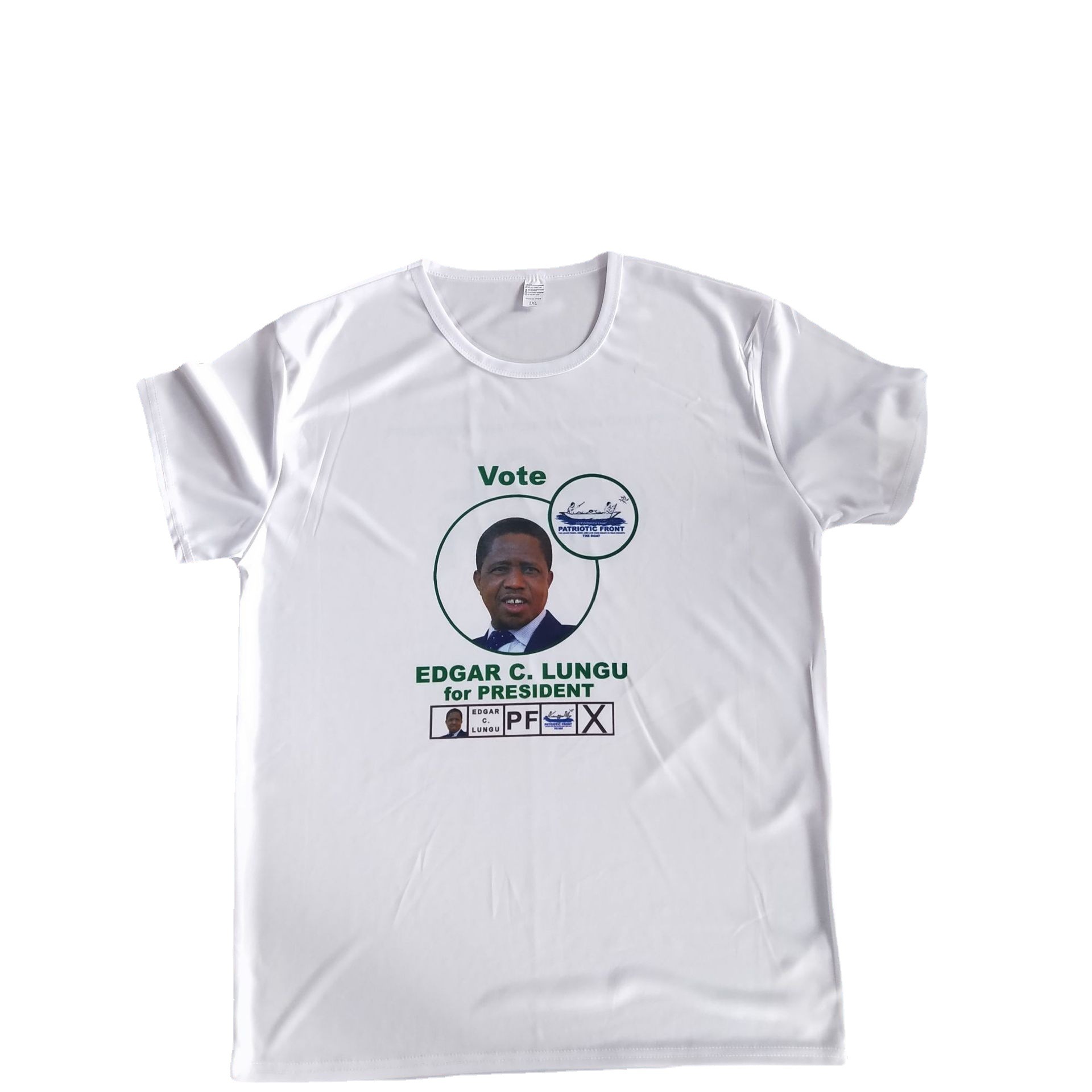 Cheap Election Custom Dryfit T-shirt Custom Print T Shirt Promotion White Tshirt Plain