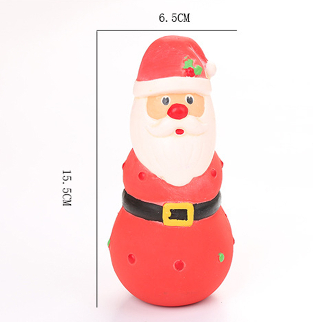 Wholesale Pet Supplies Puppy Toy Dog Accessories Christmas Latex Dog Toy for Pet Playing