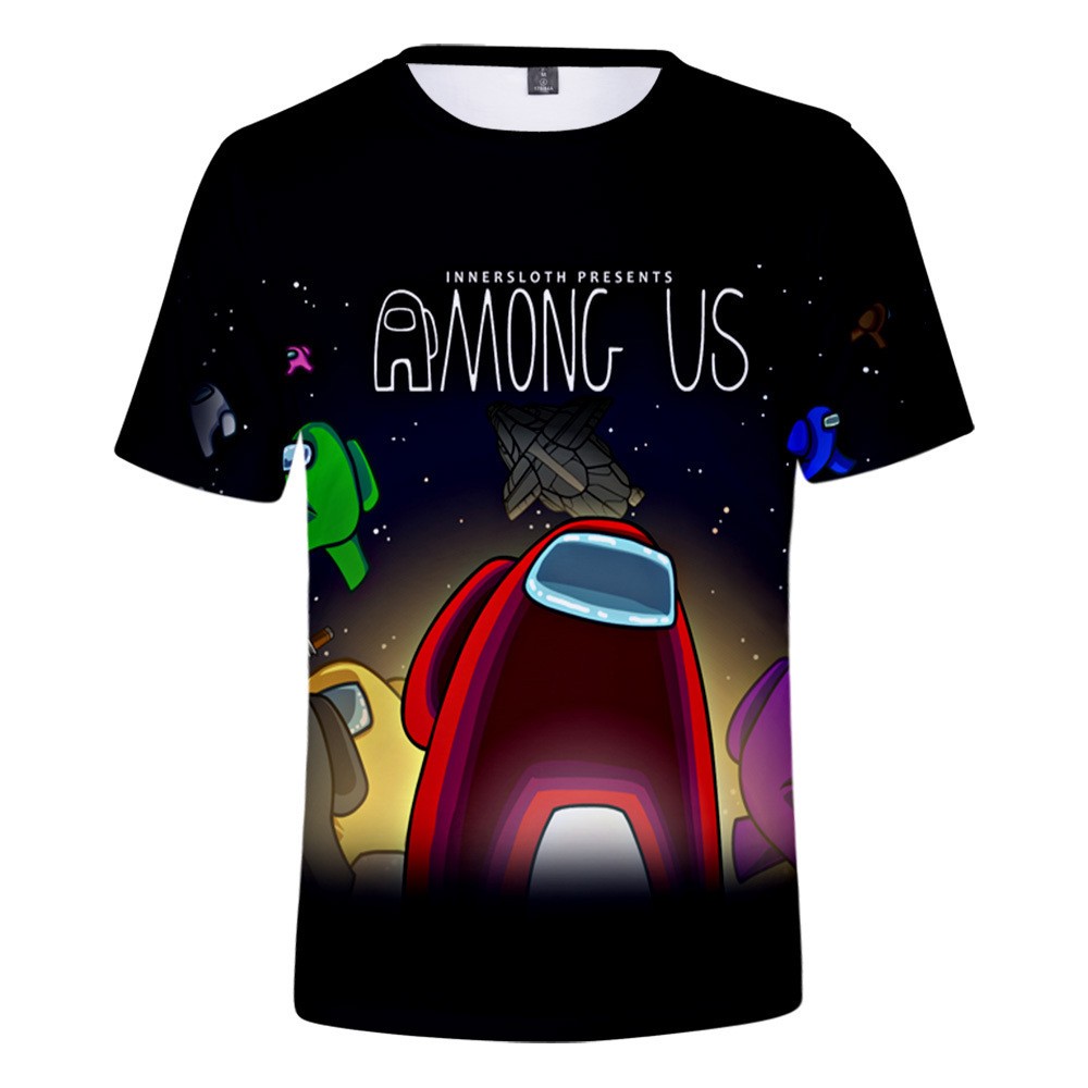 Sublimation Digital Printing Children T Shirt Top Short Sleeved Cool Graphic Cartoon Clothes T-Shirt