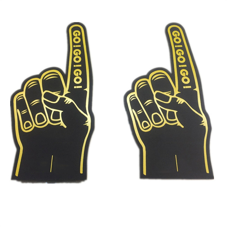 Customized logo EVA Party Cheering Big Finger Hand Sports Event Supplies
