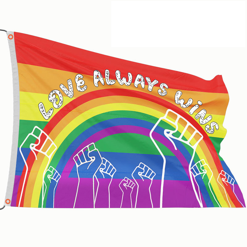 LGBT Custom Publicity Promotional Banner Items Flying Flags