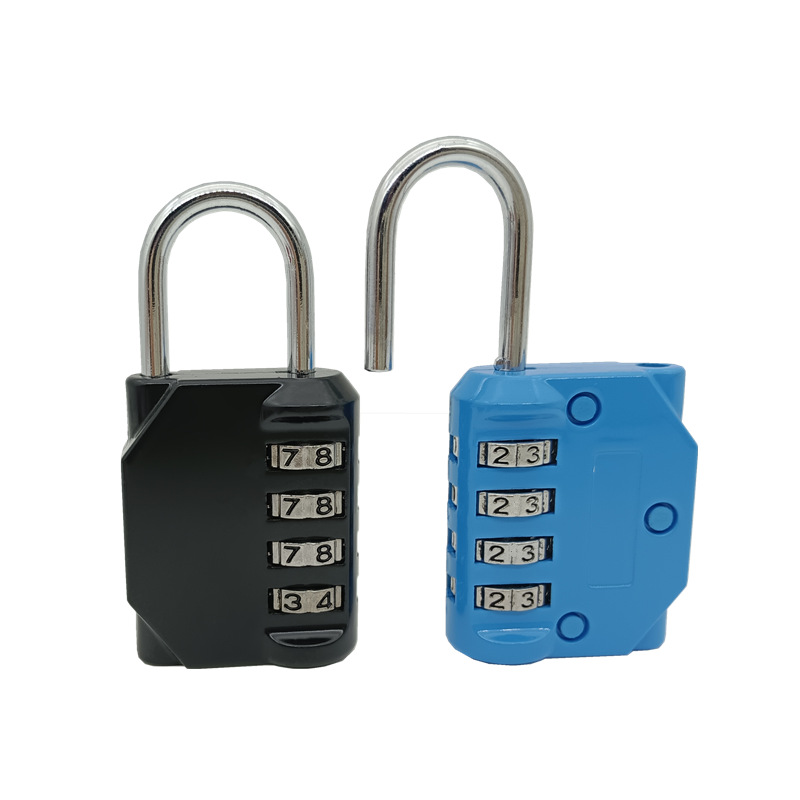 Promotional Business Travel Gifts Custom LOGO Zinc Alloy Bag Lock Travel Luggage Locks Suitcase Padlock