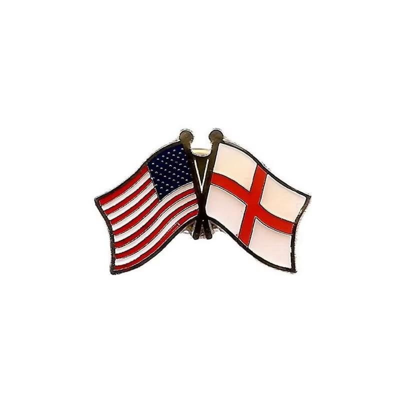 High Quality Promotional Gifts Lapel Pin Customizable National Flag Brooch Badge