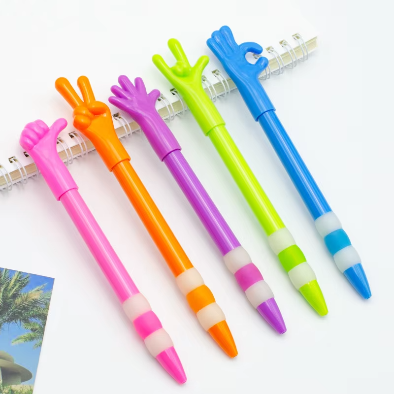 Funny Soft Rubber Top Custom LOGO Printing Promotional Special Pen