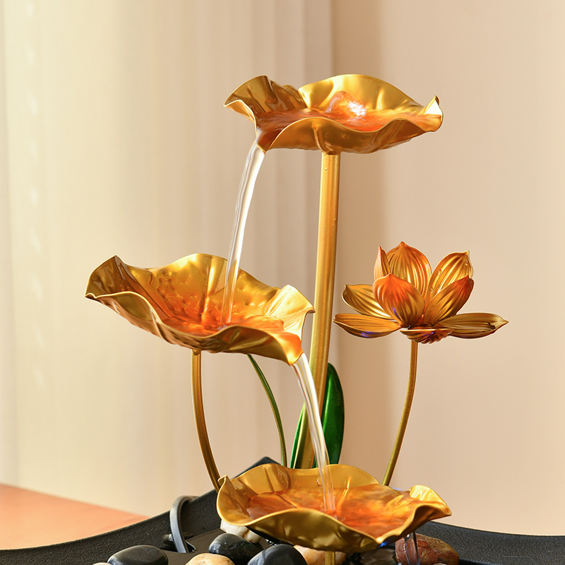 Mini Tabletop USB Powered Relaxation Decorative Indoor Water Pump Fountain for Office Home&bedroom