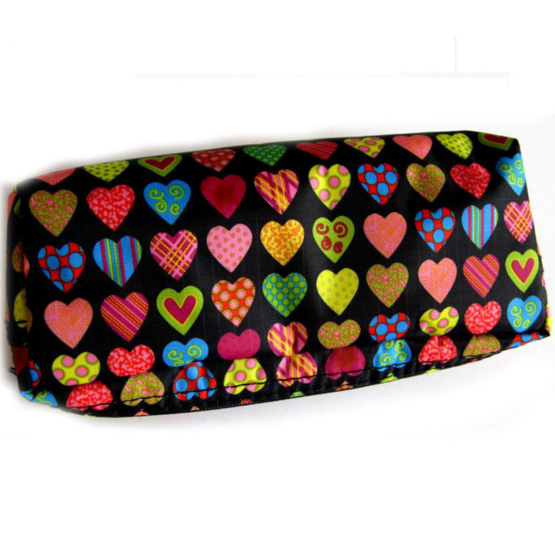 Travel Trendy Fashion OEM Printed Popular Neoprene Cosmetic Bag Women Makeup Bag