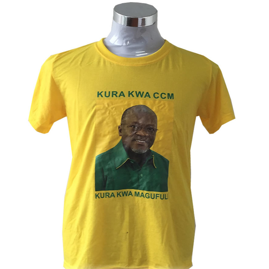Wholesales Campaign T Shirts Sublimation Cheap Election T-shirt Political T-shirts