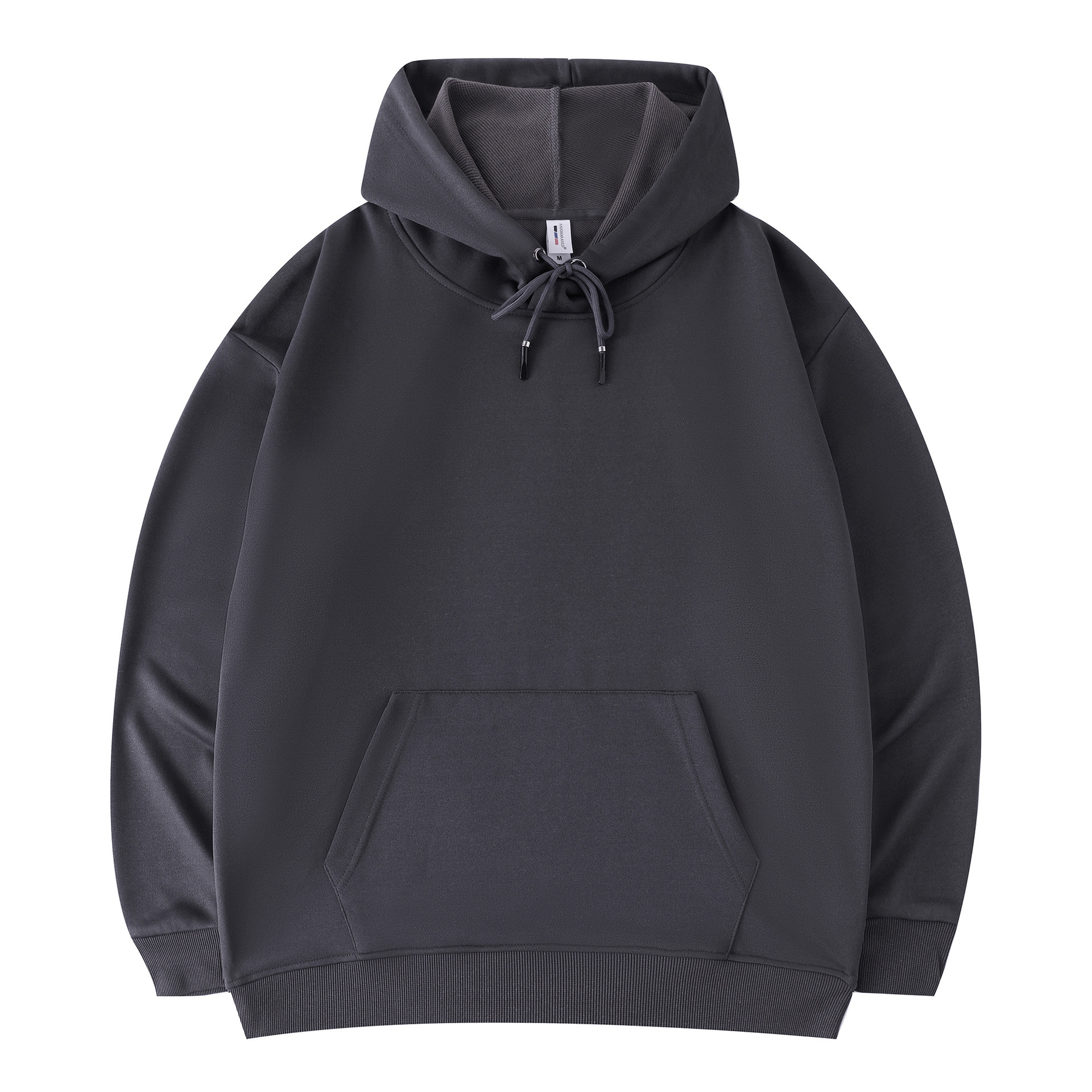 280g Terry Hooded Pullover Sweatshirt Loose Drop Shoulder Pullover Promotional Shirt One Piece Custom LOGO Pattern