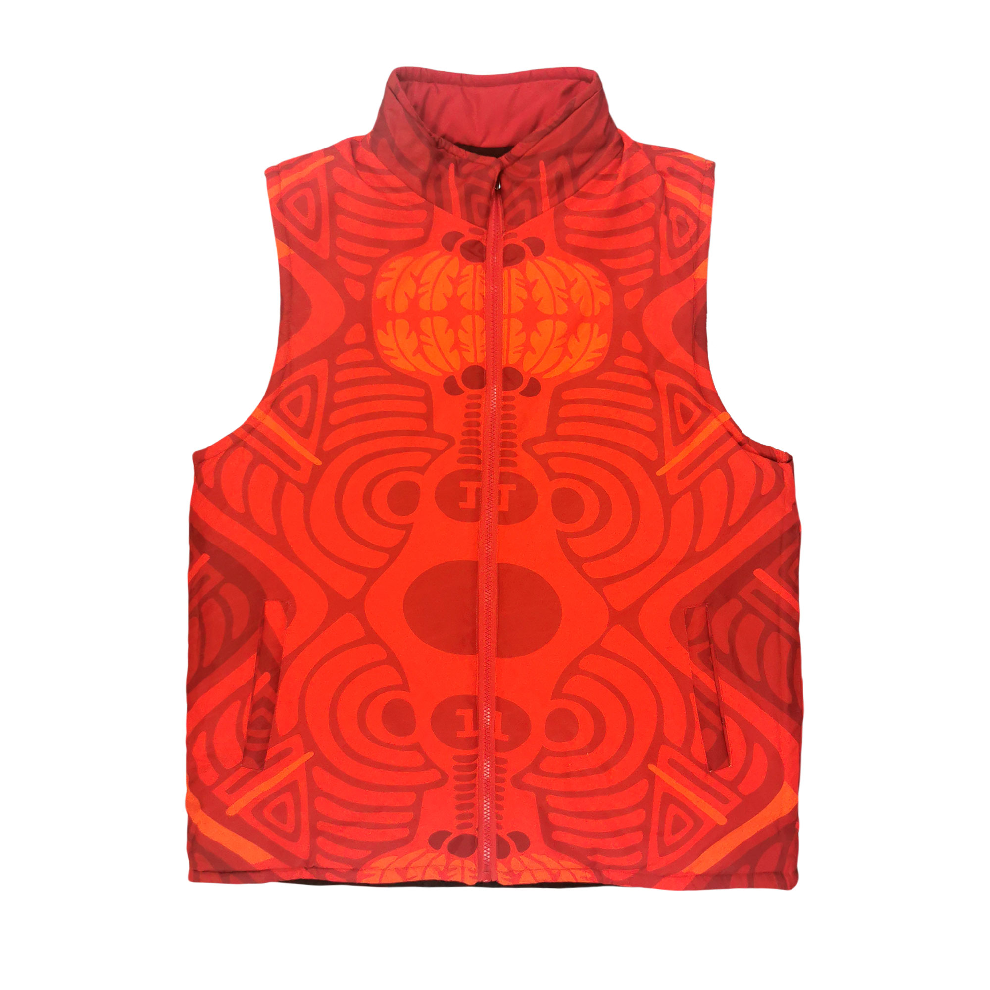2025 Fashion Custom Promotional Clothing Customized logo Reversible Vest