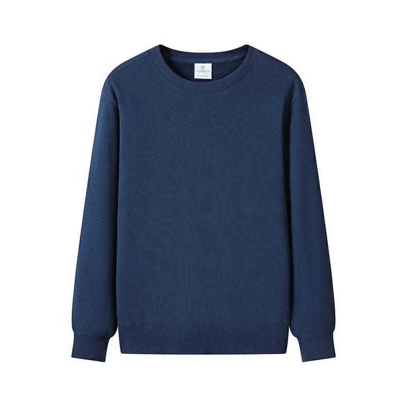 300g Cotton Casual Loose Comfortable Unisex Crewneck Sweatshirt with logo Print