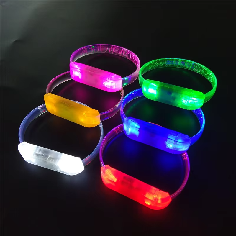 Novelty Party Custom LOGO Promotional Concert Wristbands LED for Party Favor