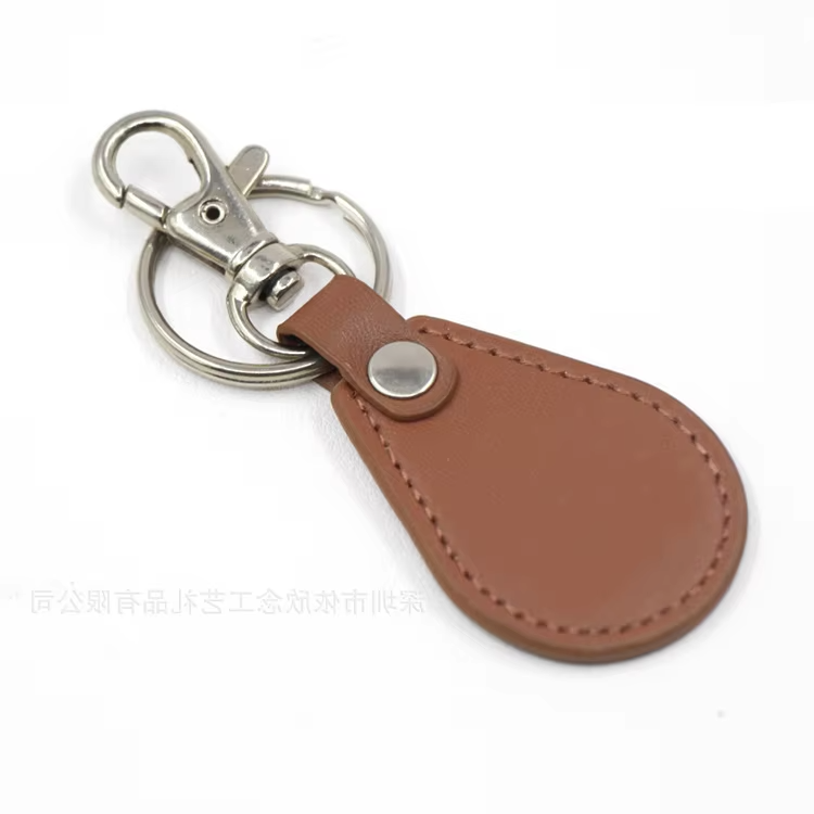 Luxury Business Promotional Business Gift Custom Accessories Leather Keychain