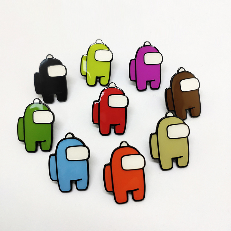 Cartoon Game Fans Promotional Souvenir Enamel Pin Keychain Customizable Brooch
