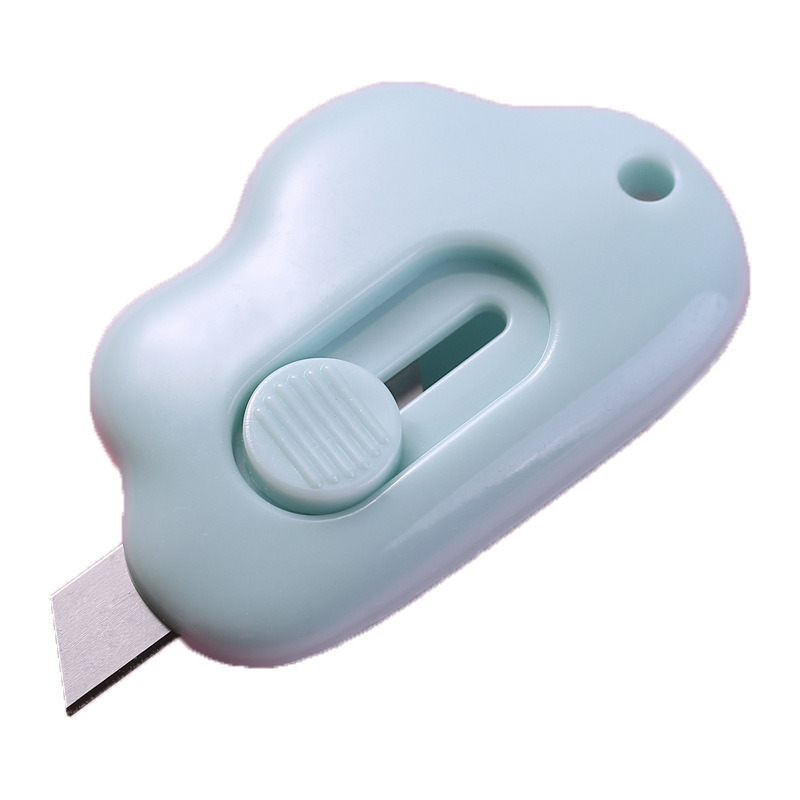 Wholesale Office Toy Cloud Craft Pocket Mini Portable Utility Plastic Art Knives Letter Opener Envelope Slitter