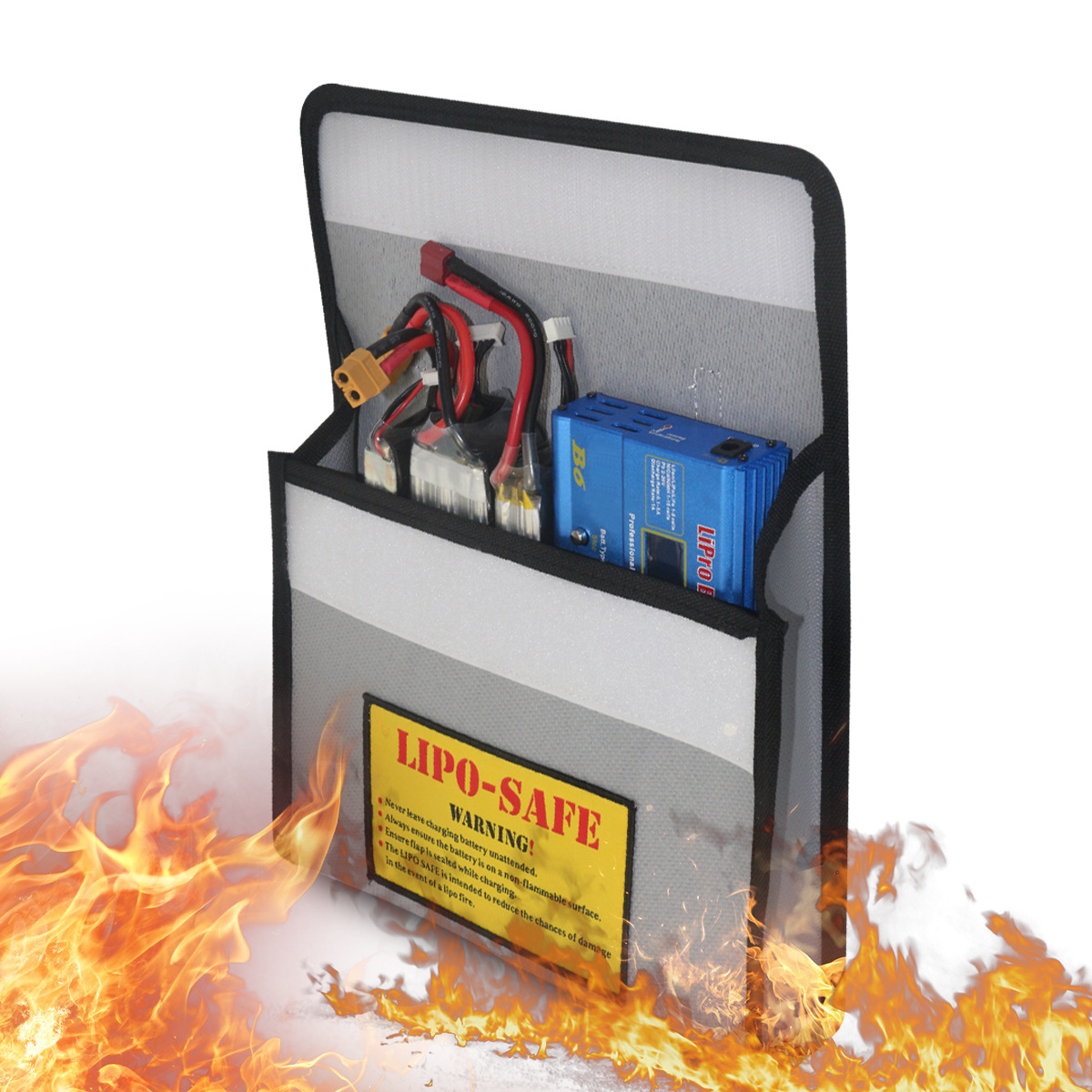 Fireproof & Explosion-Proof Safe Guard Bag for RC Lipo Battery Charging & Storage-Special Purpose Case