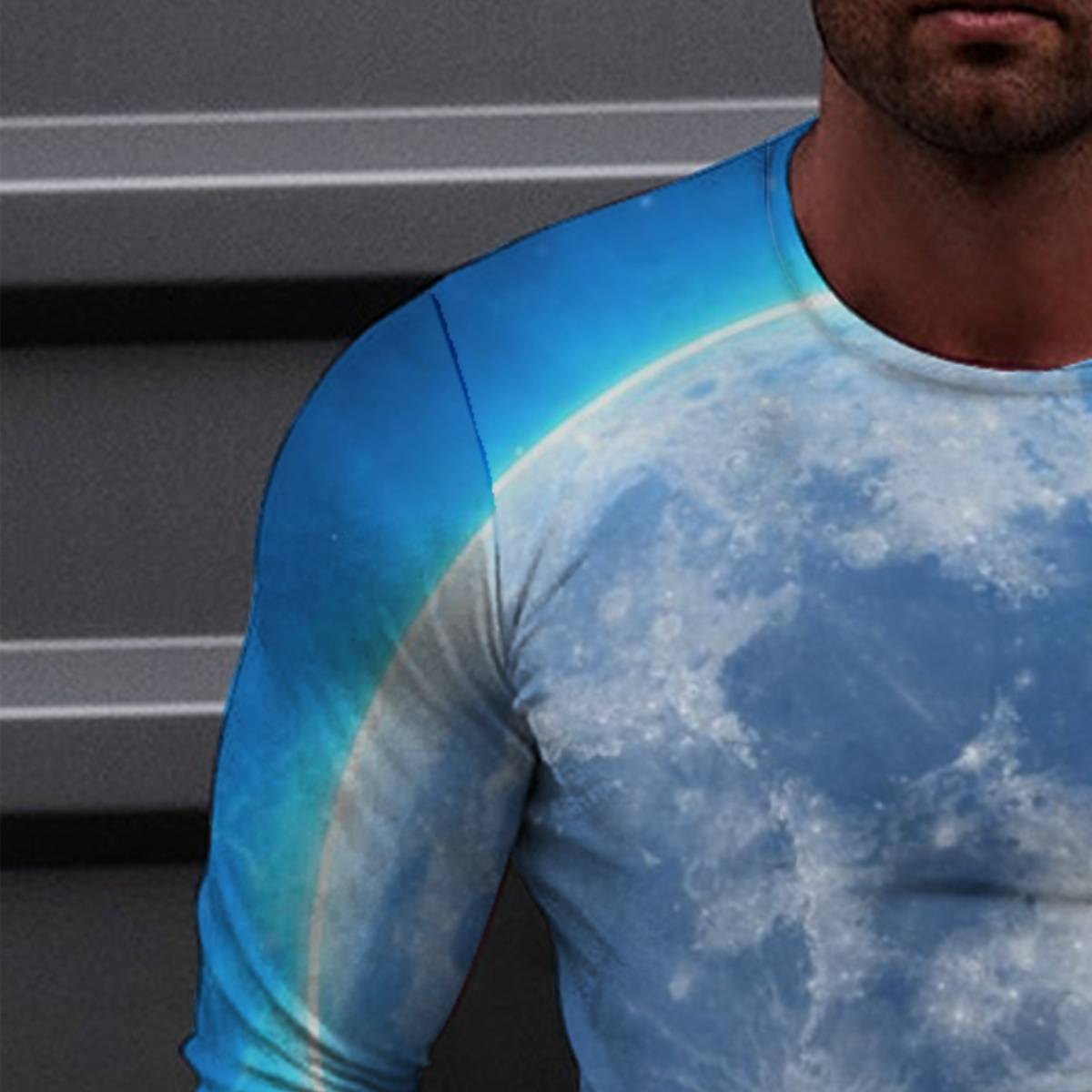 Manufacturer Long Sleeve Breathable Cooling Men's Loose-Fit Printed Fishing Shirt