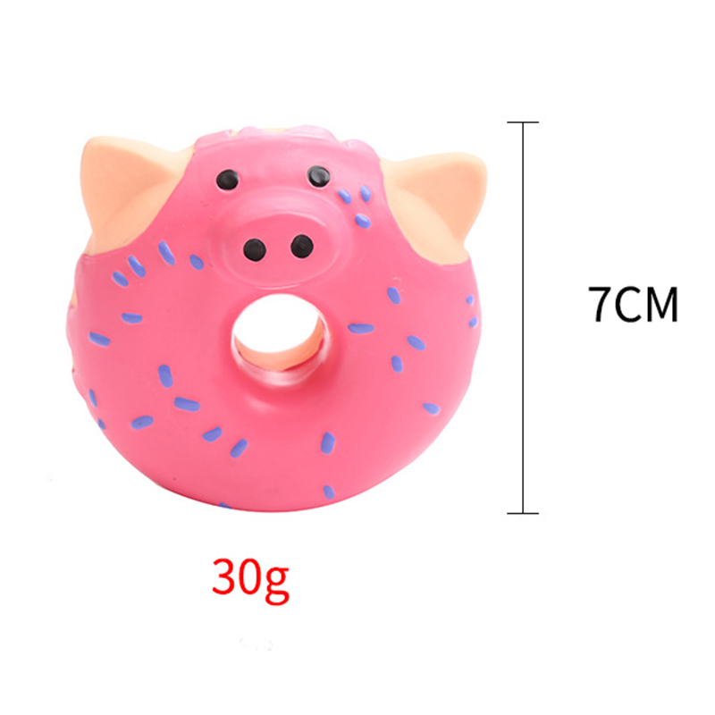 New Arrival Rubber Soft Pet Dog Chew Toys Squeakers Interactive Fetch Play Toys Latex Squeaky Dog Toys