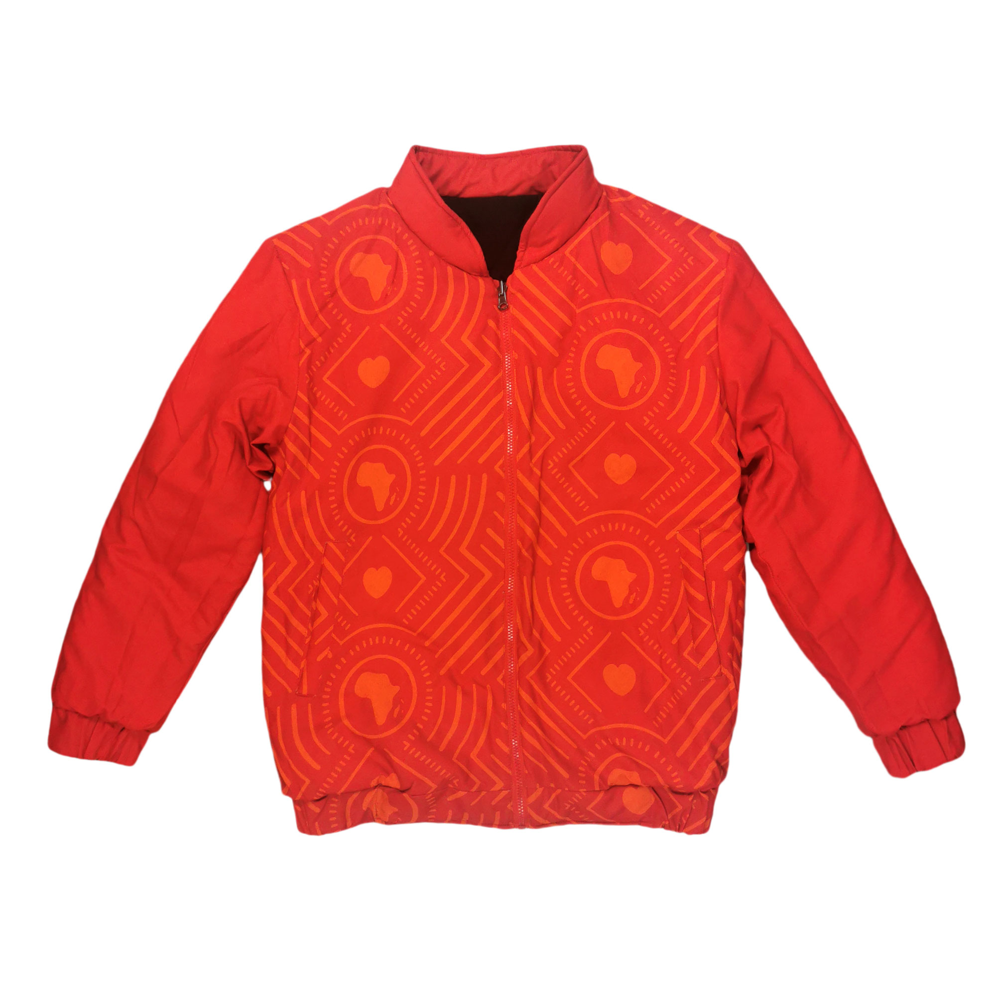 Custom Promotional Wearing Customized logo Keep Warm Reversible Jacket Quilted Coat