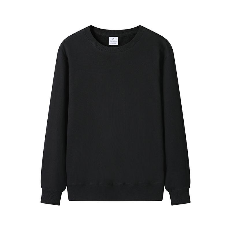 300g Cotton Casual Loose Comfortable Unisex Crewneck Sweatshirt with logo Print