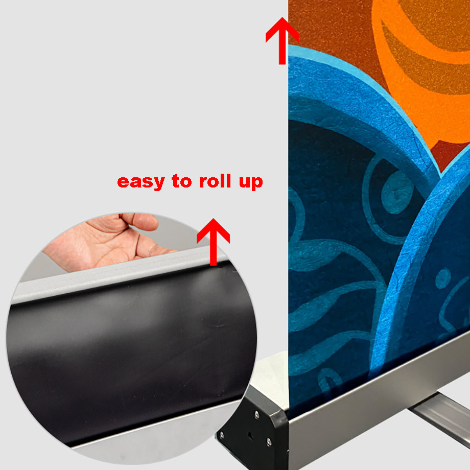 Exhibition Banner Outdoor Promotion Trade Custom Print Roll up Banner Stand